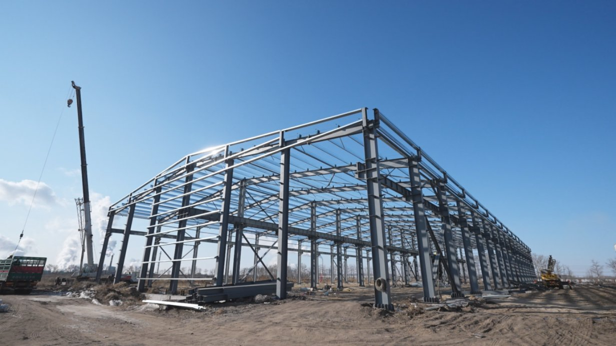 Earthquake Resistance Lightweight Light Steel Structure Pre-Engineered Building