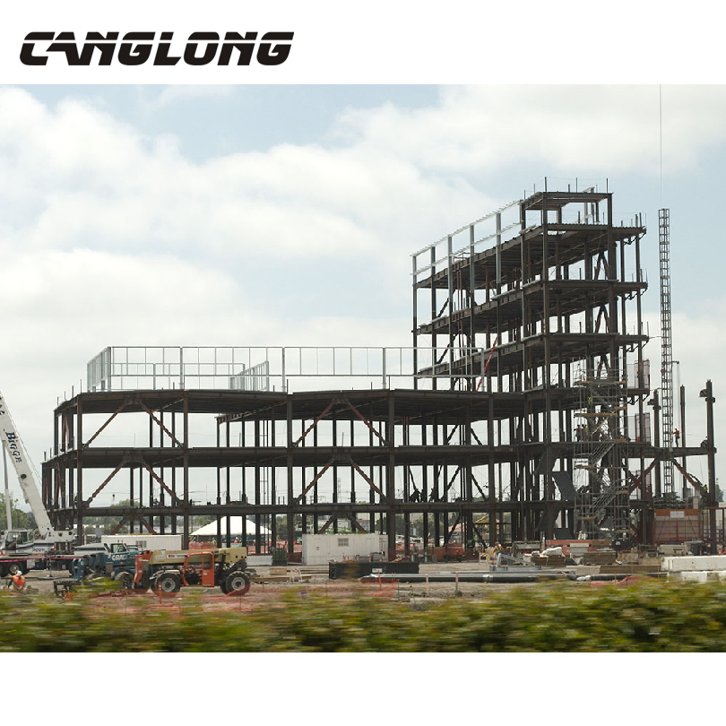 Prefabricated High Rise Multi Residential House Apartment Prefab Metal Light Steel Structure Frame Building