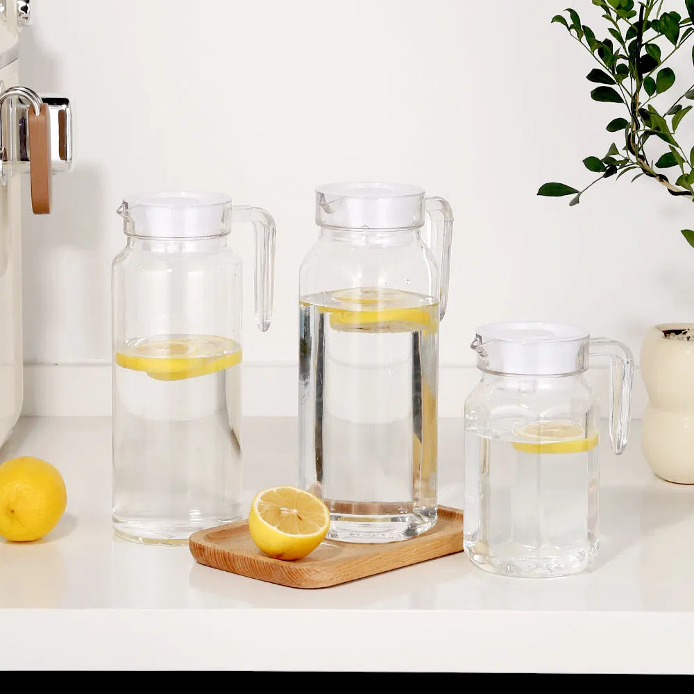 PC Material Clear Water Jug Plastic Beer Pitcher Ice Holder Water Pitcher