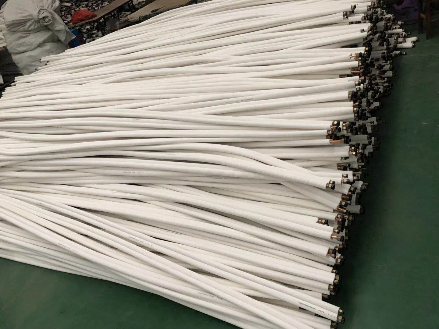 3/8 & 3/4 Copper Pair Coil White 30m Roll