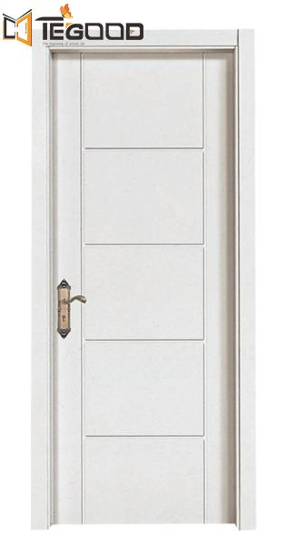 Wooden Door PVC WPC Latest Designs Panel Interior Room MDF Main Doors for Houses for Bedroom