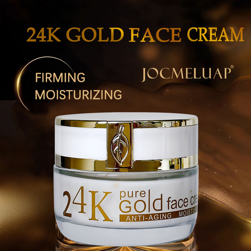 Skin Care 24K Gold Collagen Firming Day Cream Lifting Moisturizing Cream with Hyaluronic Acid