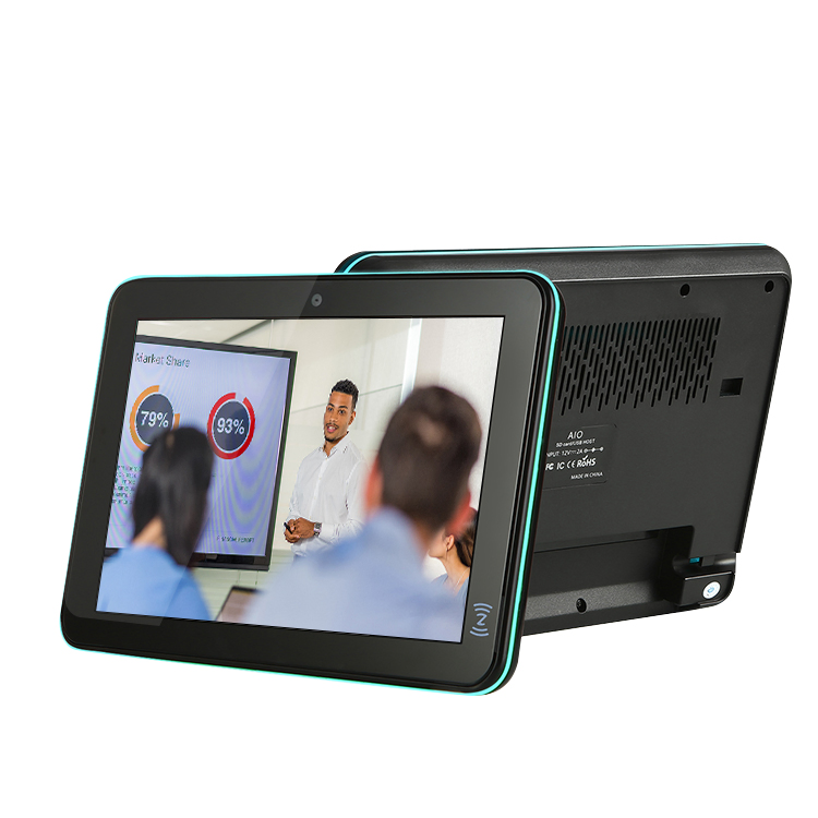 2024 Portworld Advertising Display Screen Meeting Room LED Light Tablet for Booking System