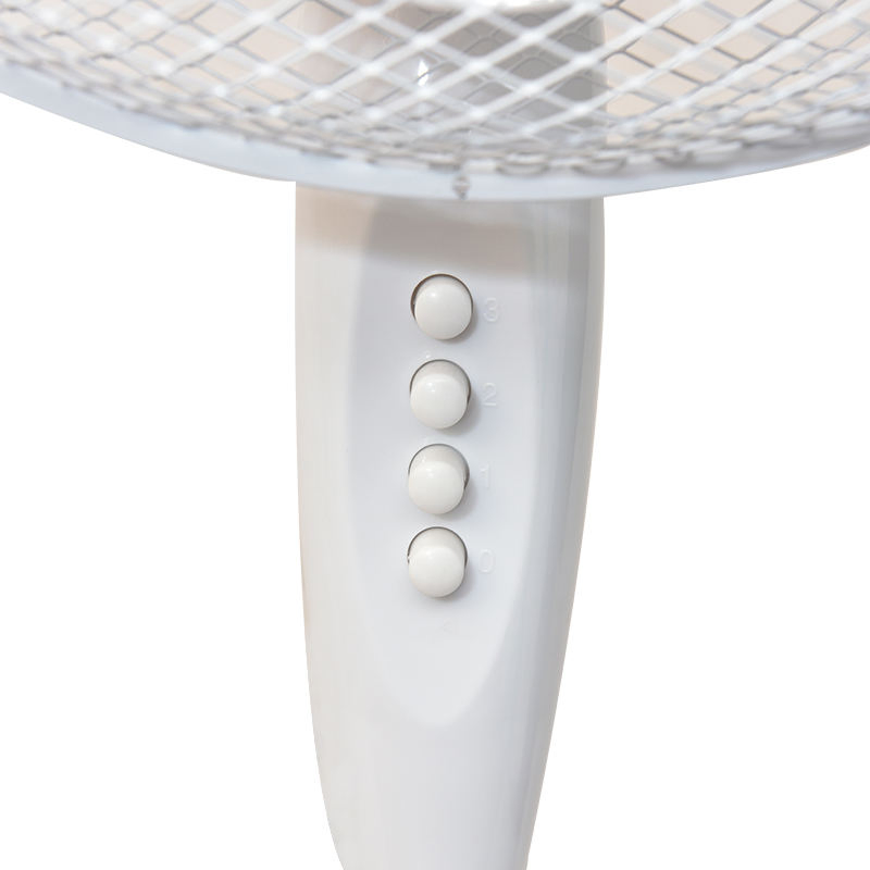 Home Silent Classic 45W 16" Electric Pedestal Fan Indoor High Speed 16 Inch Stand Fan