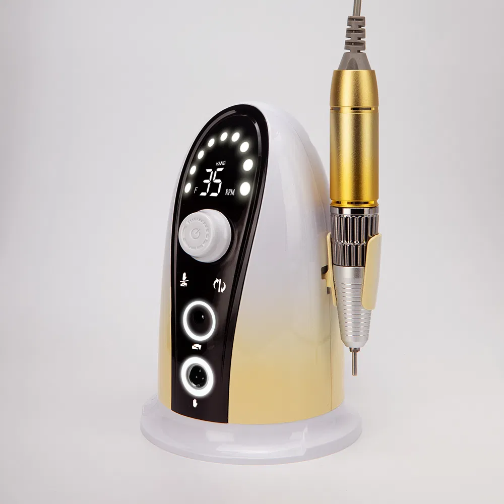 Wholesale Nail Salon Equipment High Torque Popularity Powerful Desktop Nail Drill E File Salon Use