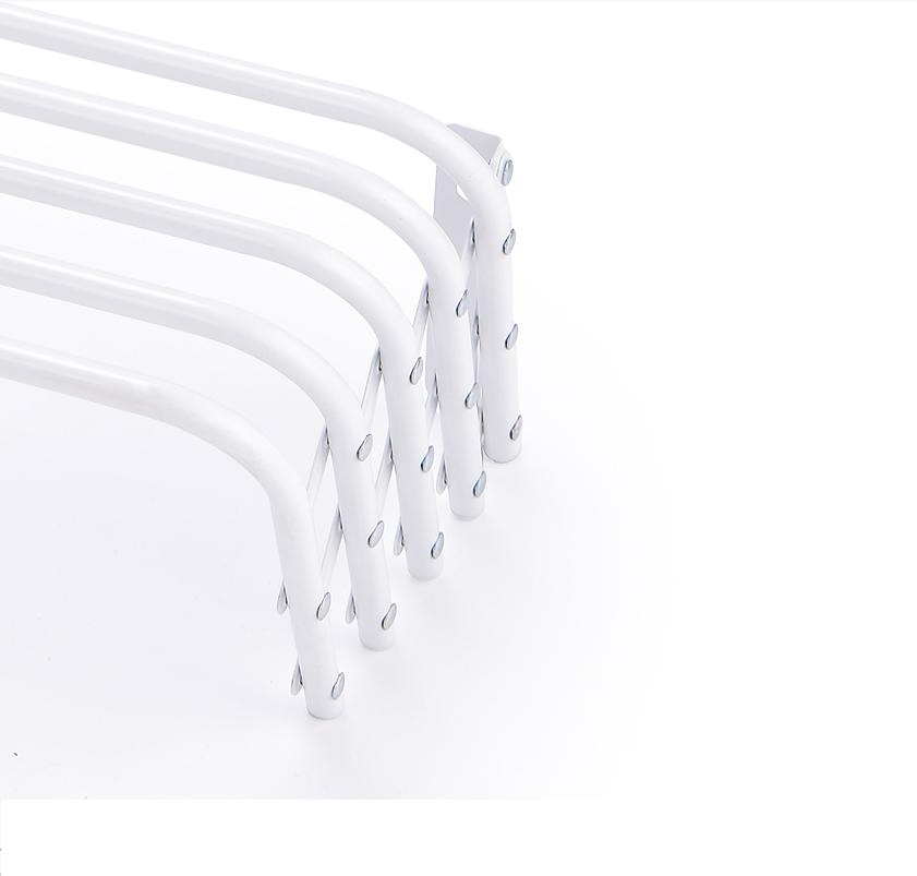 Clothes Drying Rack; Wall-Mounted, Folding, Five Poles; L100cm