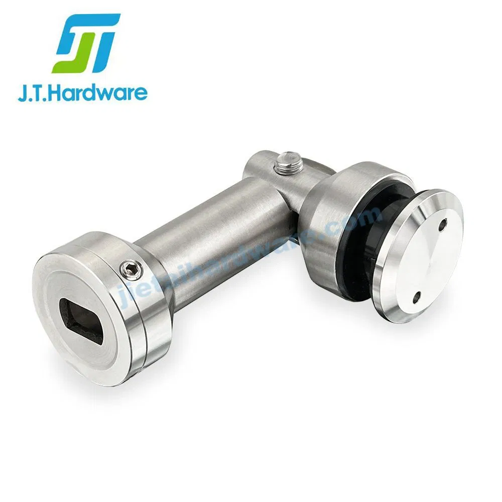 Stainless Steel Glass Door Pivot Systems Glass to Wall Corner Connectors