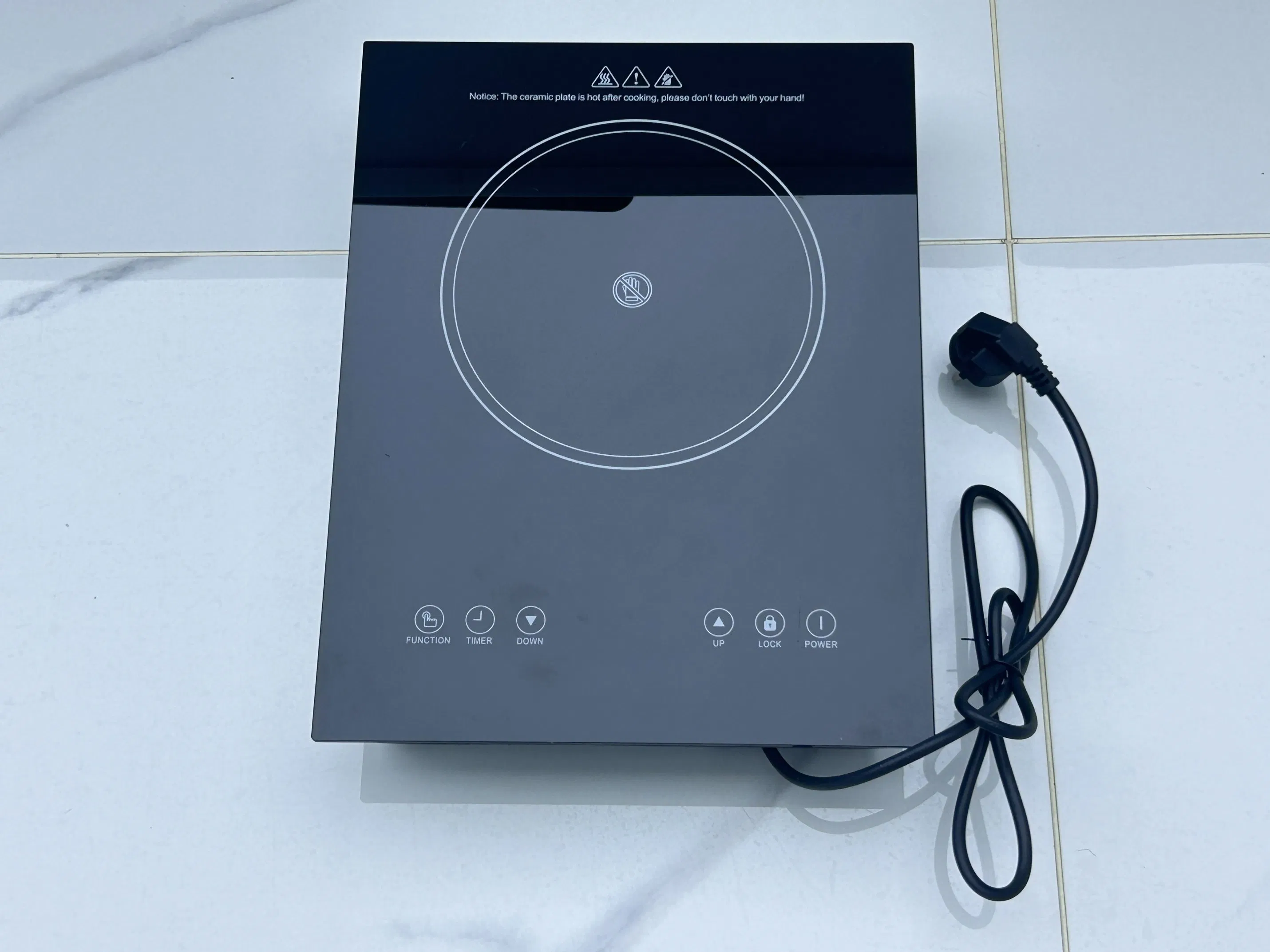 CECB certified built-in or tabletop touch screen  infrared cooker