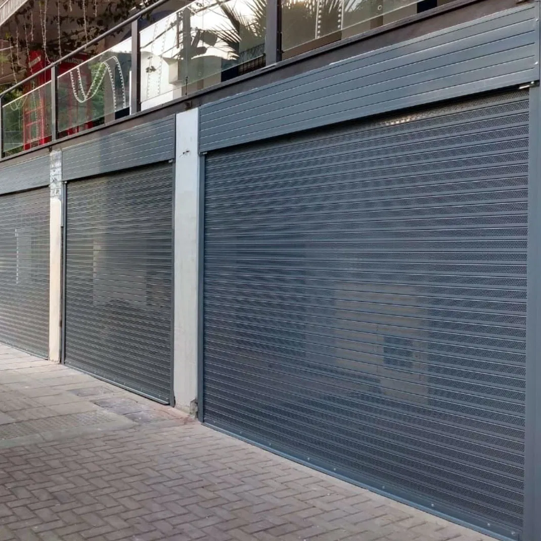 Steel Industrial Roll up Door Roller Shutter Door Custom Color Size OEM Available for Factories Plants