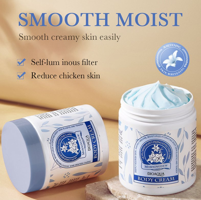 Online Wholesale in Stock Best Emulsified Body Butter Handmade Natural Fragrance Premium Niacinamide Creamy Body Butter
