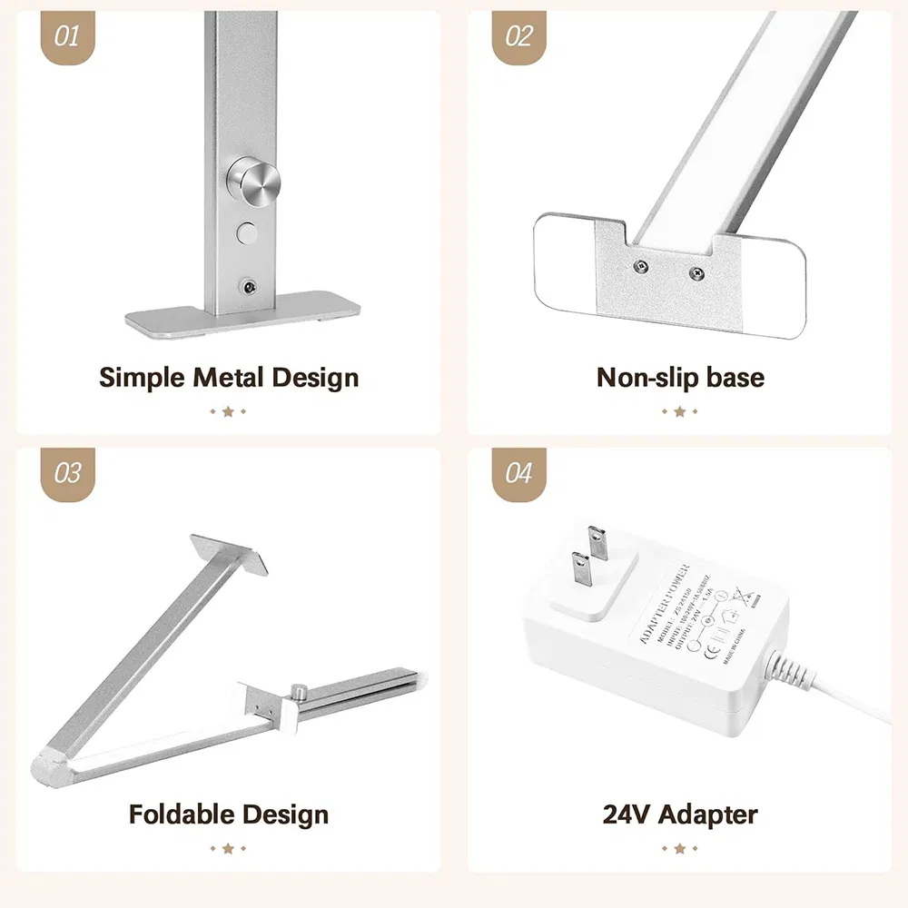 New Design Foldable Nail Table Lamp Facilitate Nail Light Professional for Nail Salon