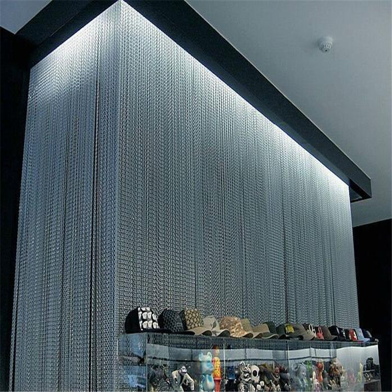 High Quality Chain Fly Link Curtain Screen Decorative Curtain Wall