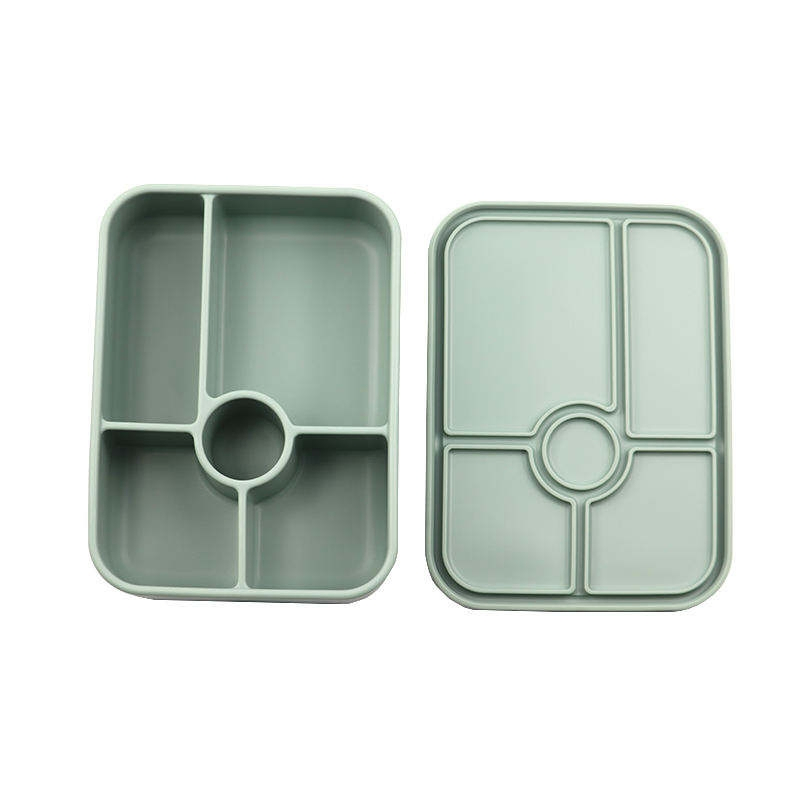 Eco-Friendly Collapsible Silicone Food Storage Container for Lunch