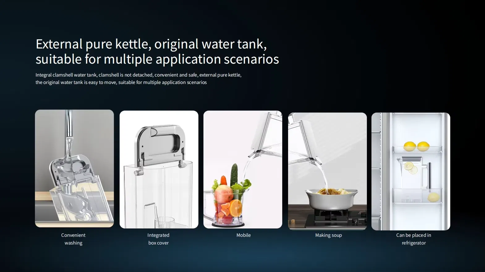 Настольный обратноосмотический диспенсер для воды Brisk