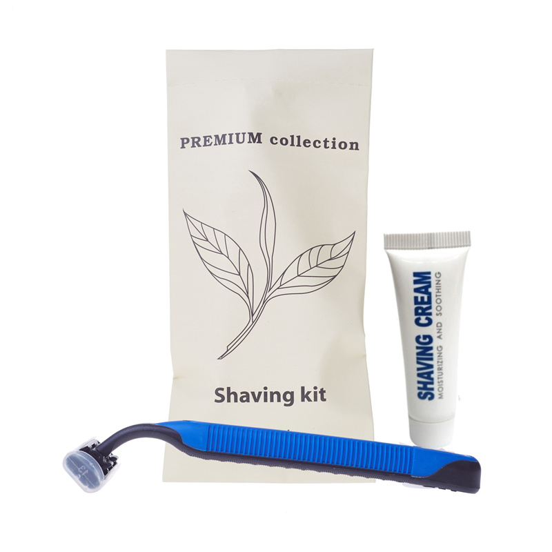 Disposable Hotel Amenities Kit Biodegradable Eco Friendly Hotel Supplies Amenities Guest Hygiene Set with Stone Paper