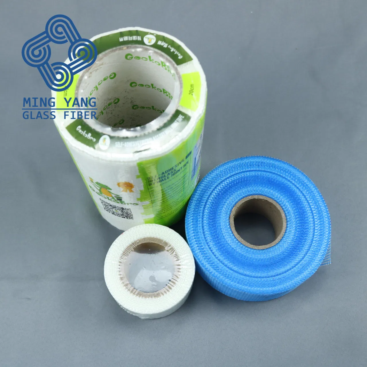 Blue Self-Adhesive Fiberglass Mesh Drywall Tape for Cracks Repairing