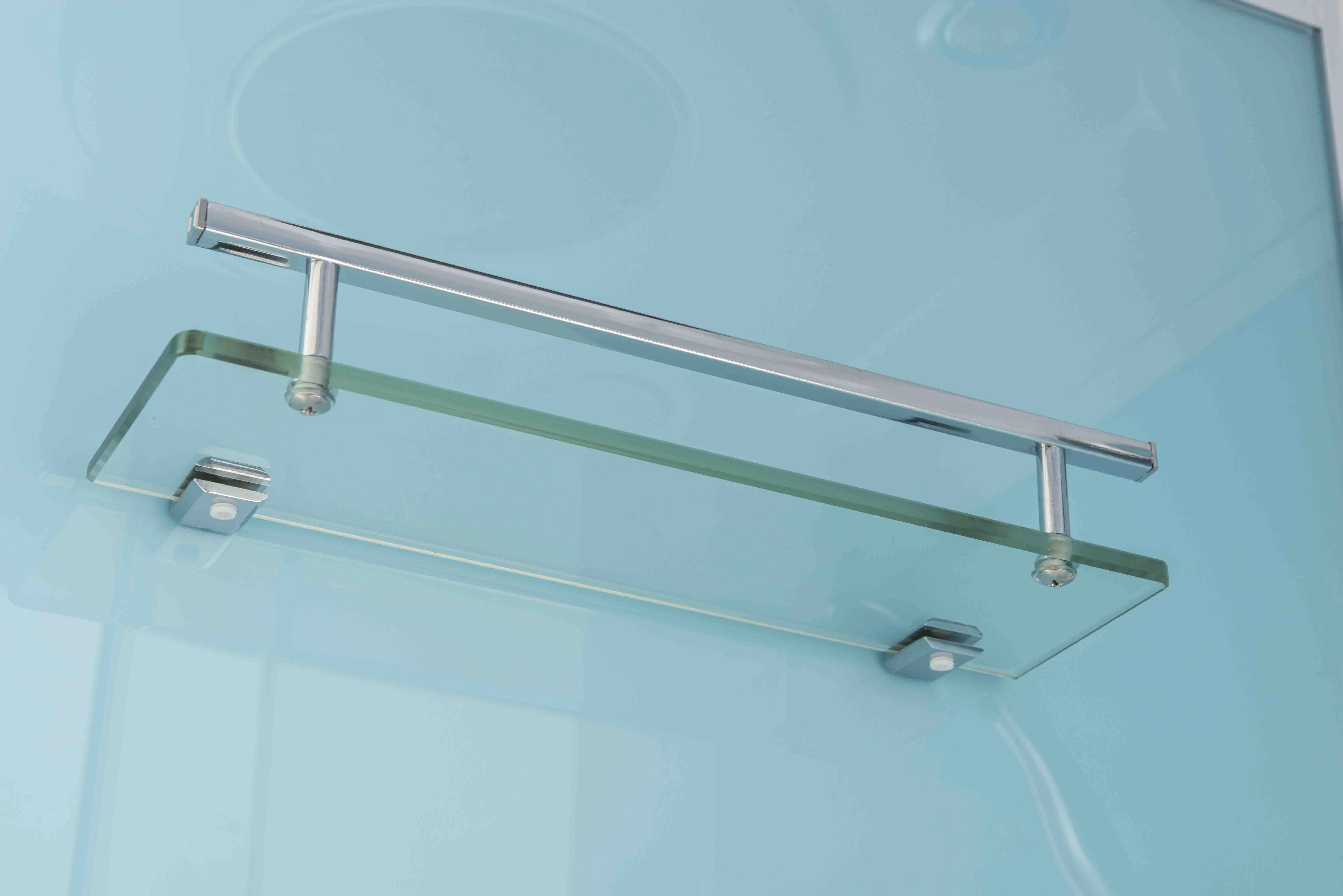 Frosted Glass Sliding Door Low Tray Shower Room (TL-8825)
