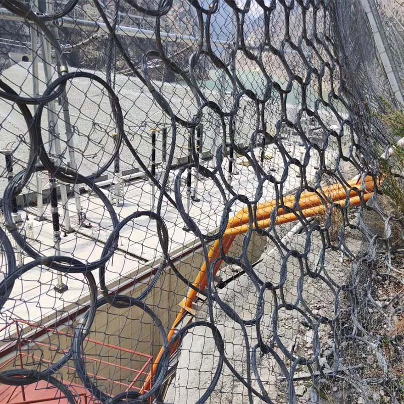 Rockfall Protection Wire Cable Net Steel Wire Mesh