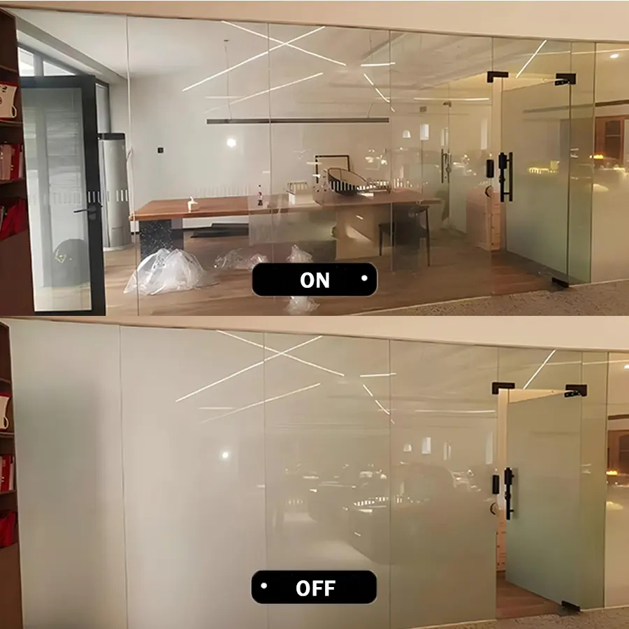 Self Adhesive Smart Glass Film Pdlc Smart Film Manufacture