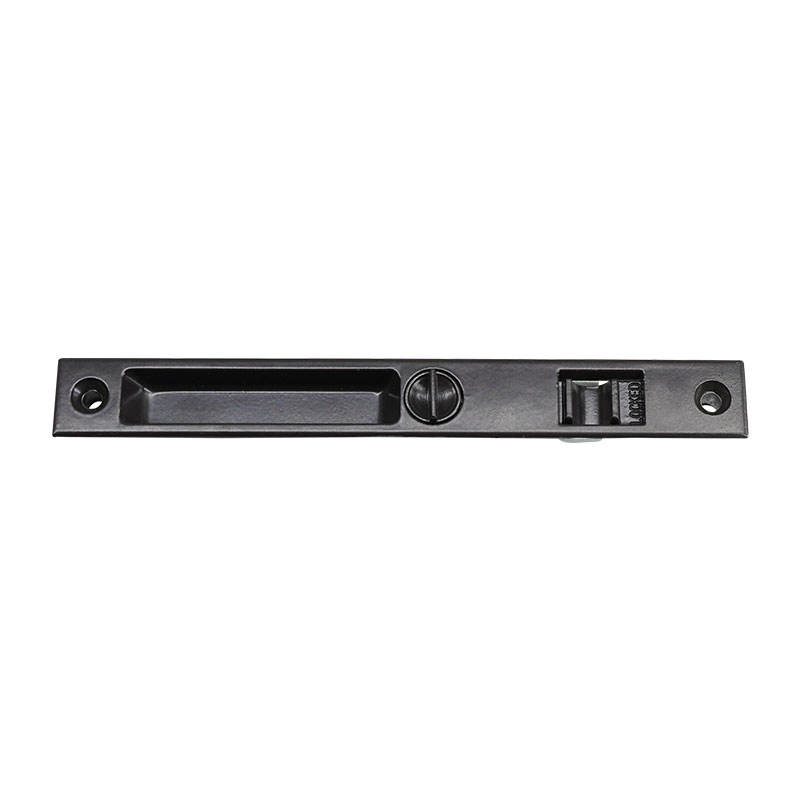 Window Hardware Black Aluminum Alloy Automatic Glass Sliding Door Safety Lock
