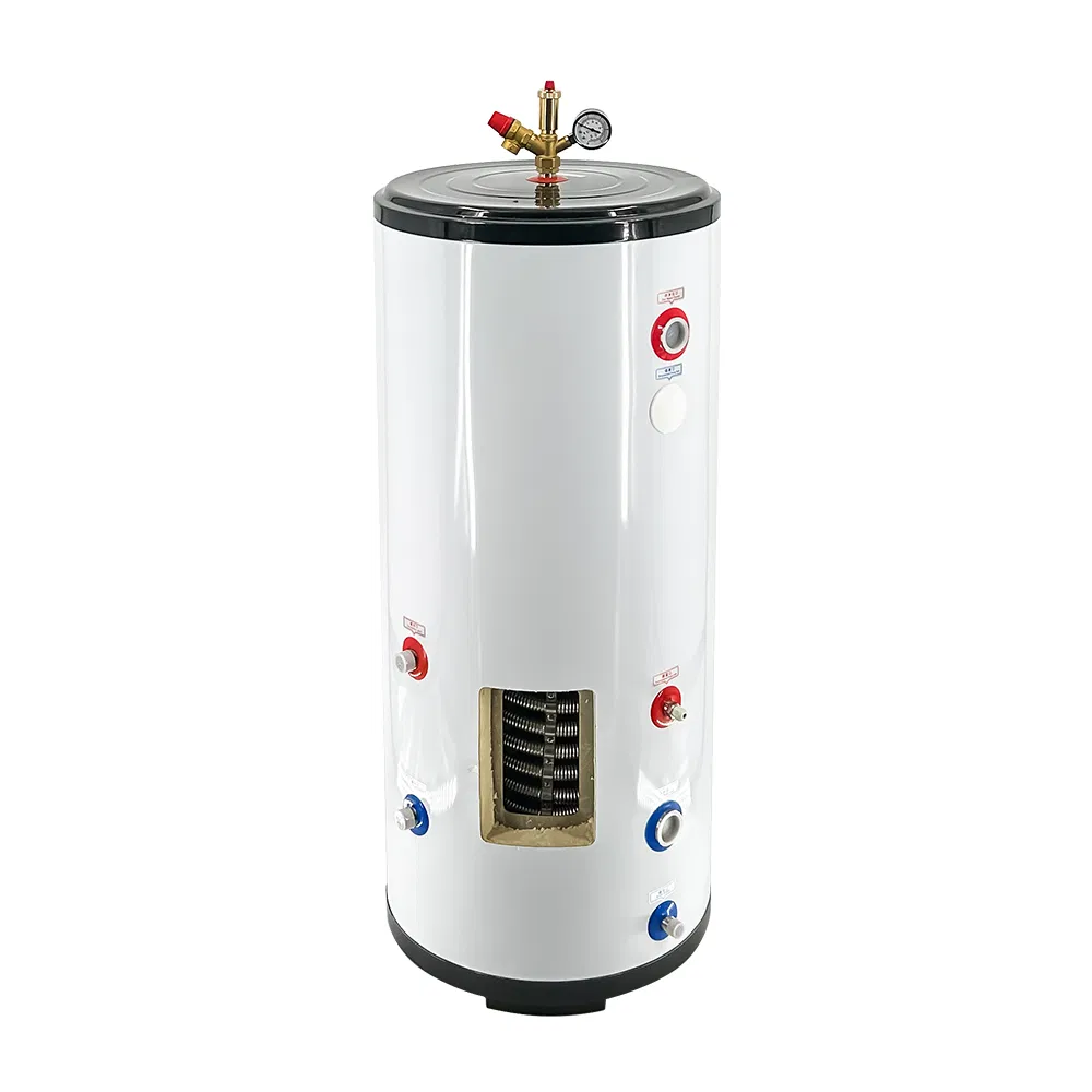 China Dimei 1000L Pressurized Air to Water Heat Pump Buffer Tank Stainless Steel 306 316