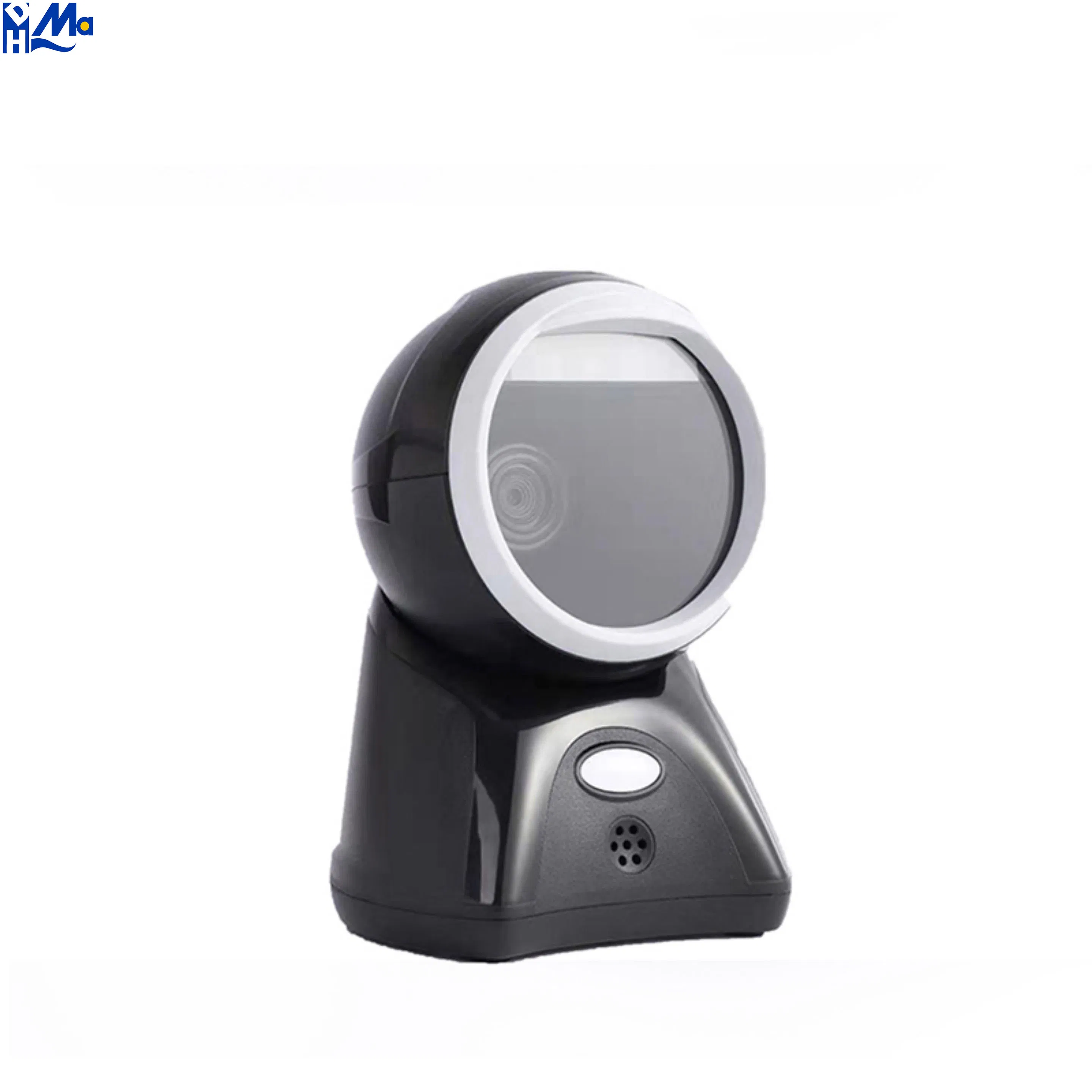 Desktop Barcode Scanner 2D Omnidirectional for POS Supermarket Platform Qr Code Reader