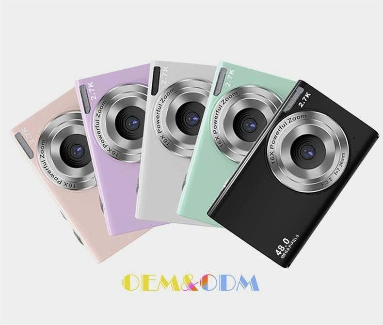 Factory High Quality Portable HD Digital Camera Children Selfie Digital Camera Kids Mini Photography Video Camera Wholesale