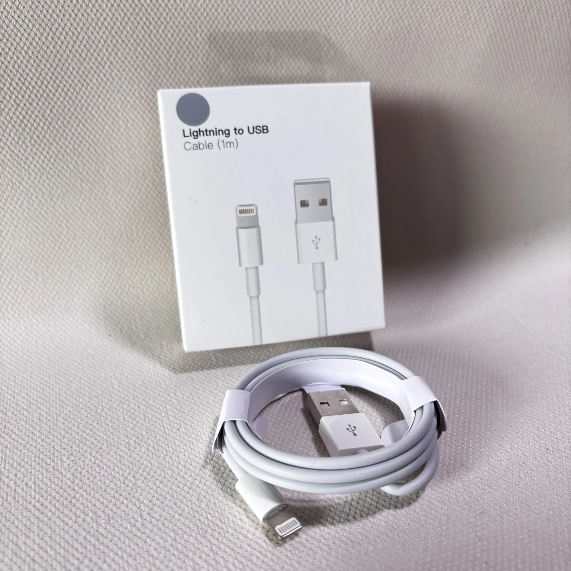 Кабель Lightning to USB 1м, 60W, быстрая зарядка