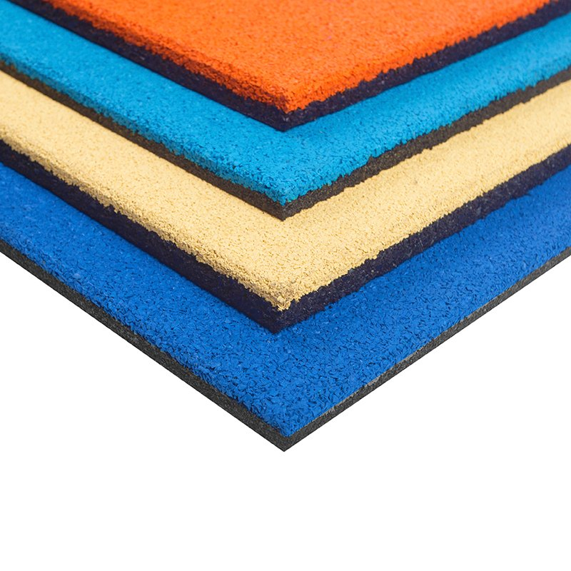 Professional Indoor Playground Stadium EPDM/SBR Rubber Tile Fitness Room Rubber Mats Gym Rubber Tile