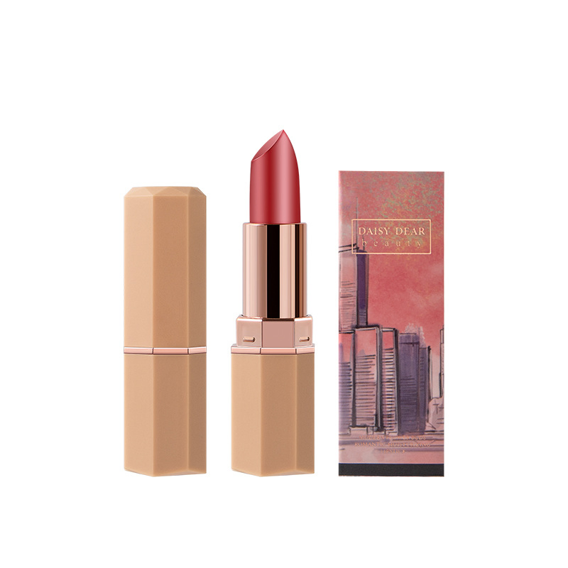 Ss205 Cruelty Free Velvet Matte Lipstick High Pigment Vegan Creamy Diamond Lipstick OEM Have Stock