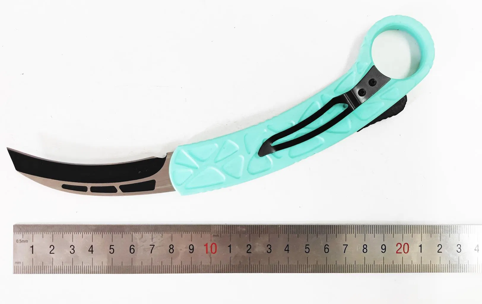 8.65 " Fixed Blade Self-Defense Karambit Slinding Auto-Otf Automatic Tactical Knife