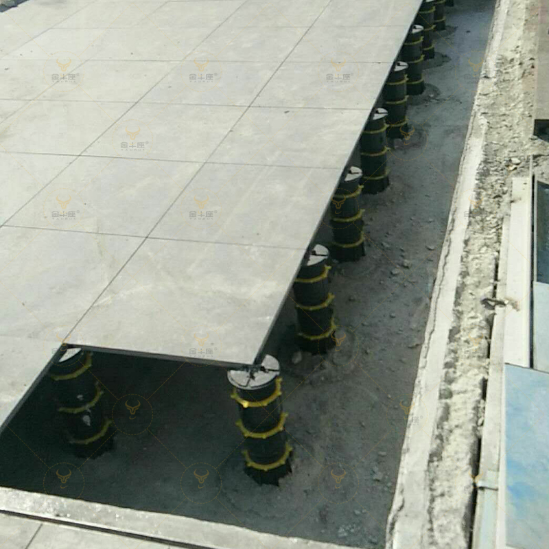 High Load Capacity Indoor Tile Pedestal System Adjustable Pedestals for Paving