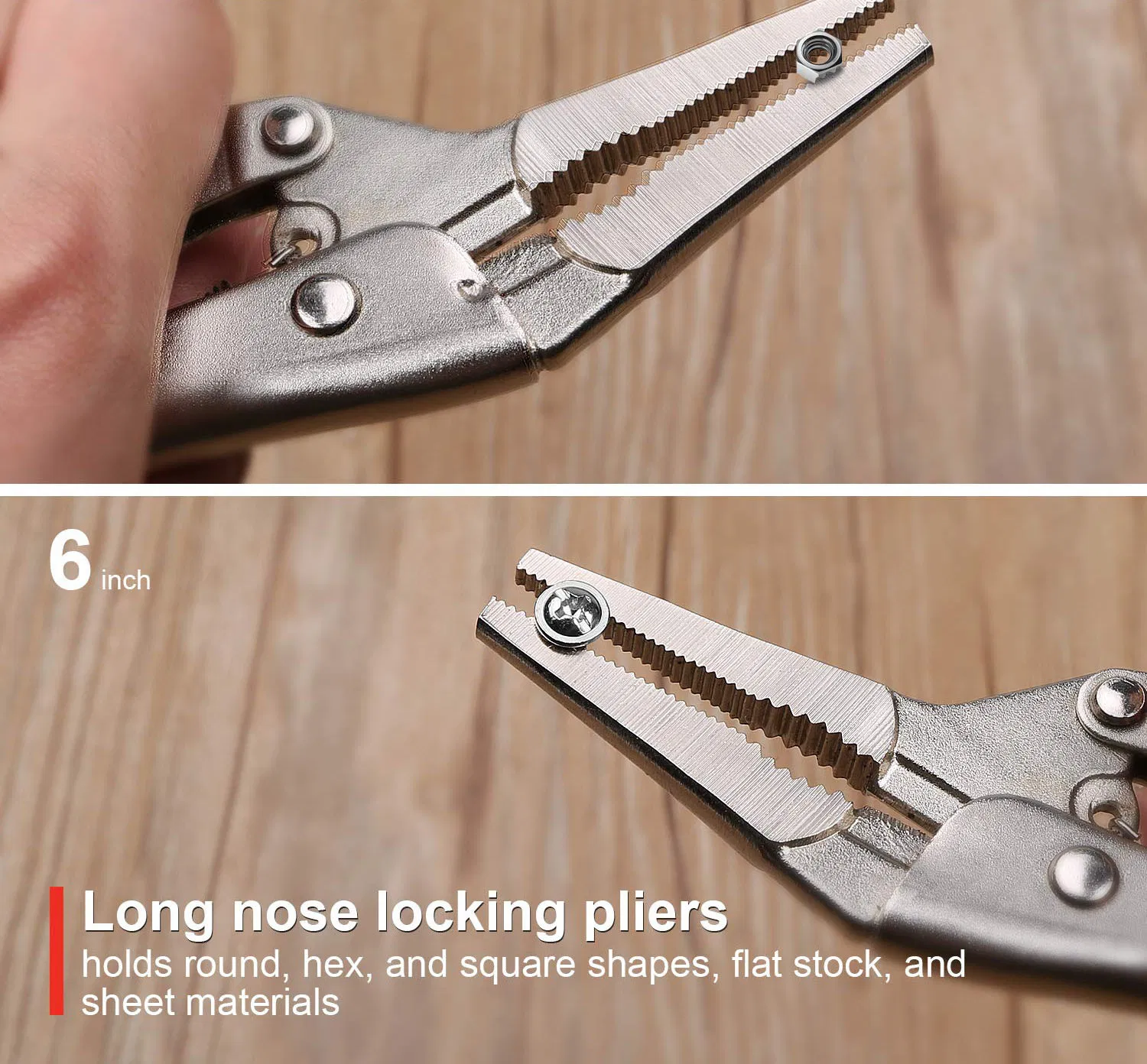 3 Piece Locking Pliers Set Hand Tool Pliers