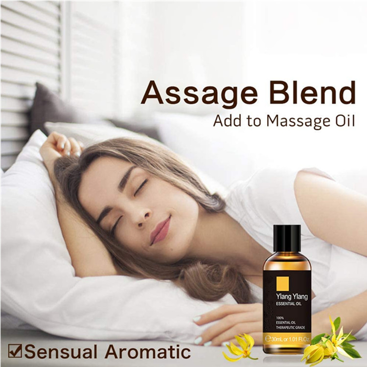 Custom Ylang Ylang Essential Oil for Diffuser, Humidifier, Relax, Sleep