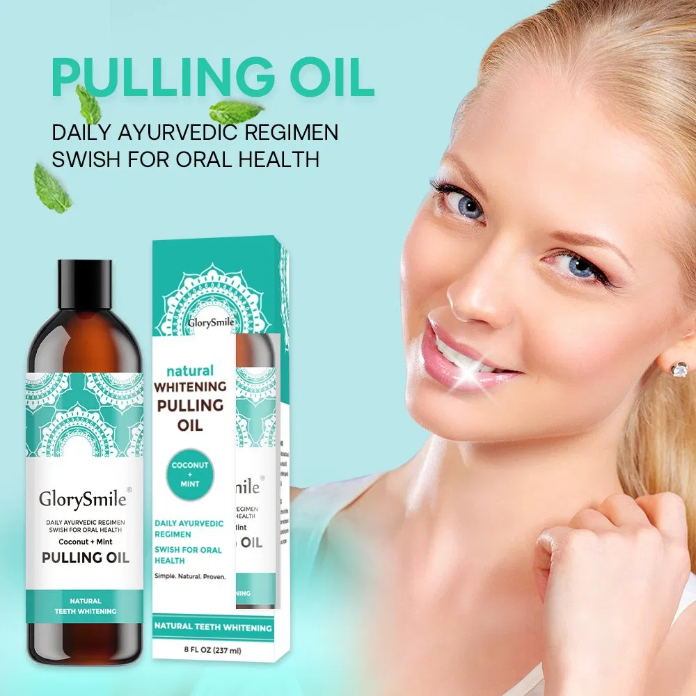 Glorysmile Natural Sugar Free Healthy Gum Coconut Oil Mouthwash