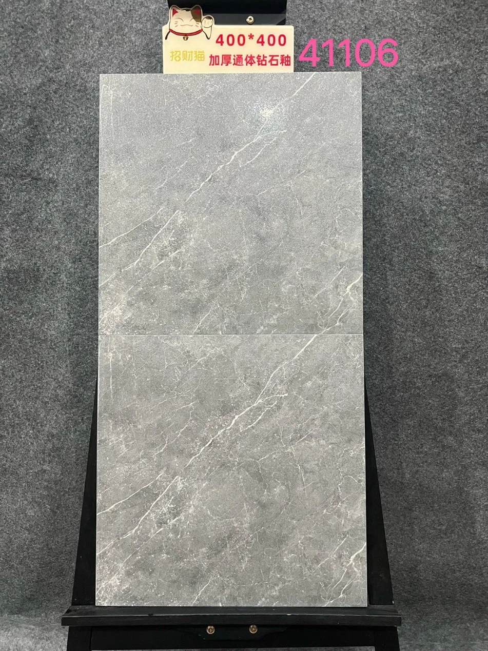 China Building Material Factory Floor Glazed American Antique Brick 600*600 Living Room Dining Room Balcony Non-Slip Floor Tile Candy Glaze Pastoral Retro Tile