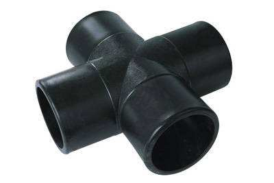 Best Price HDPE Butt Welding Fitting Four Way Tee Equal Cross
