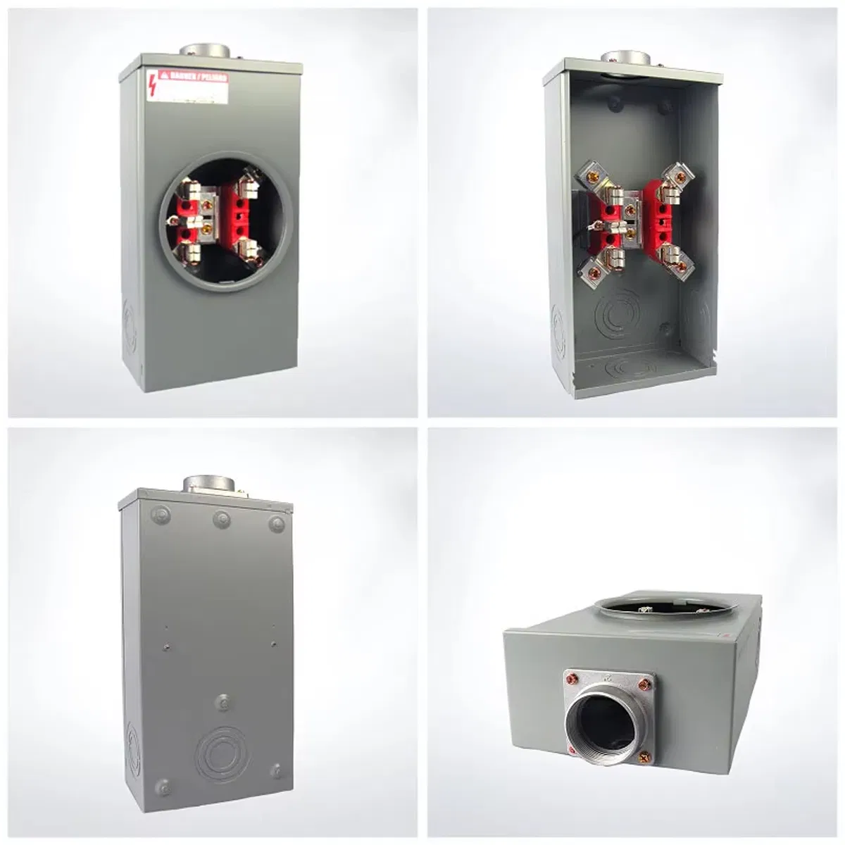 Outdoor Distribution Box 125A with Single Phase 8 Positions