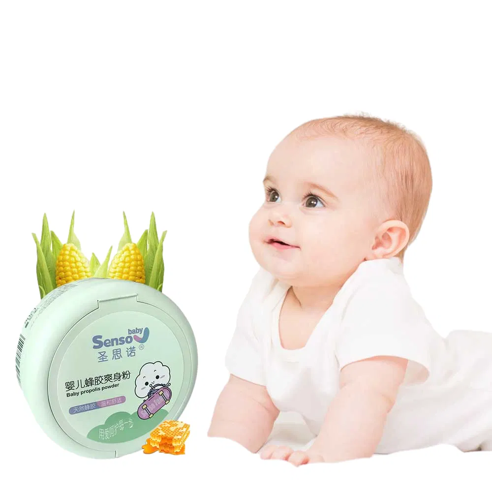 Cornstarch Baby Body Powder with Herbal Scent