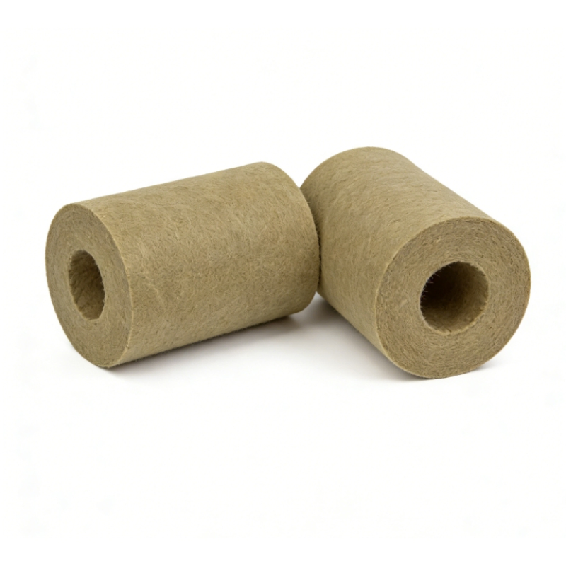 Industrial-Grade Stone Wool Pipe Insulation for Process Heating and Trace Lines