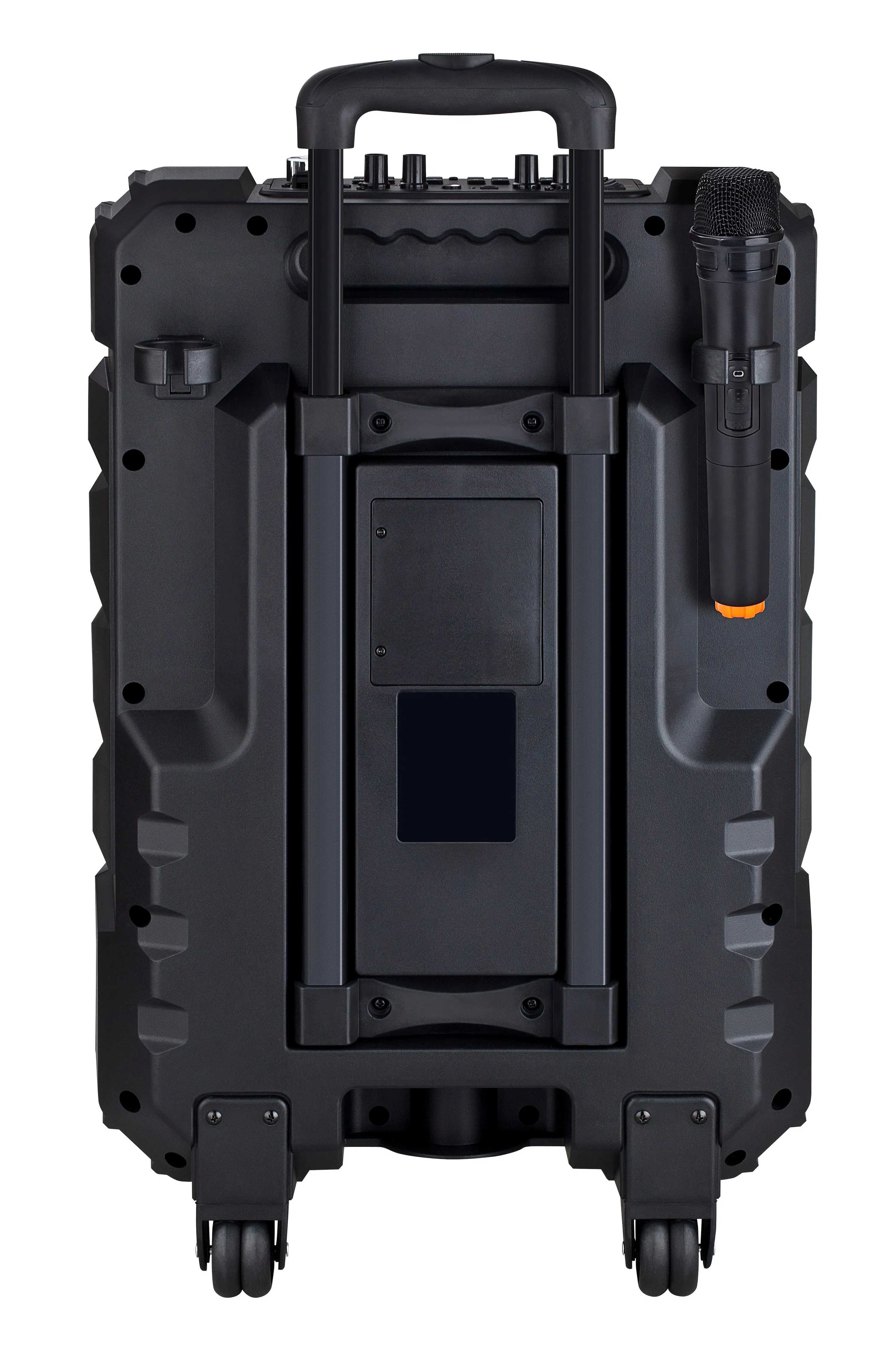 Audio New Arrival 14" Screen Display Trolley Rechargeable Battery WiFi Karaoke Bluetooth Party Speaker