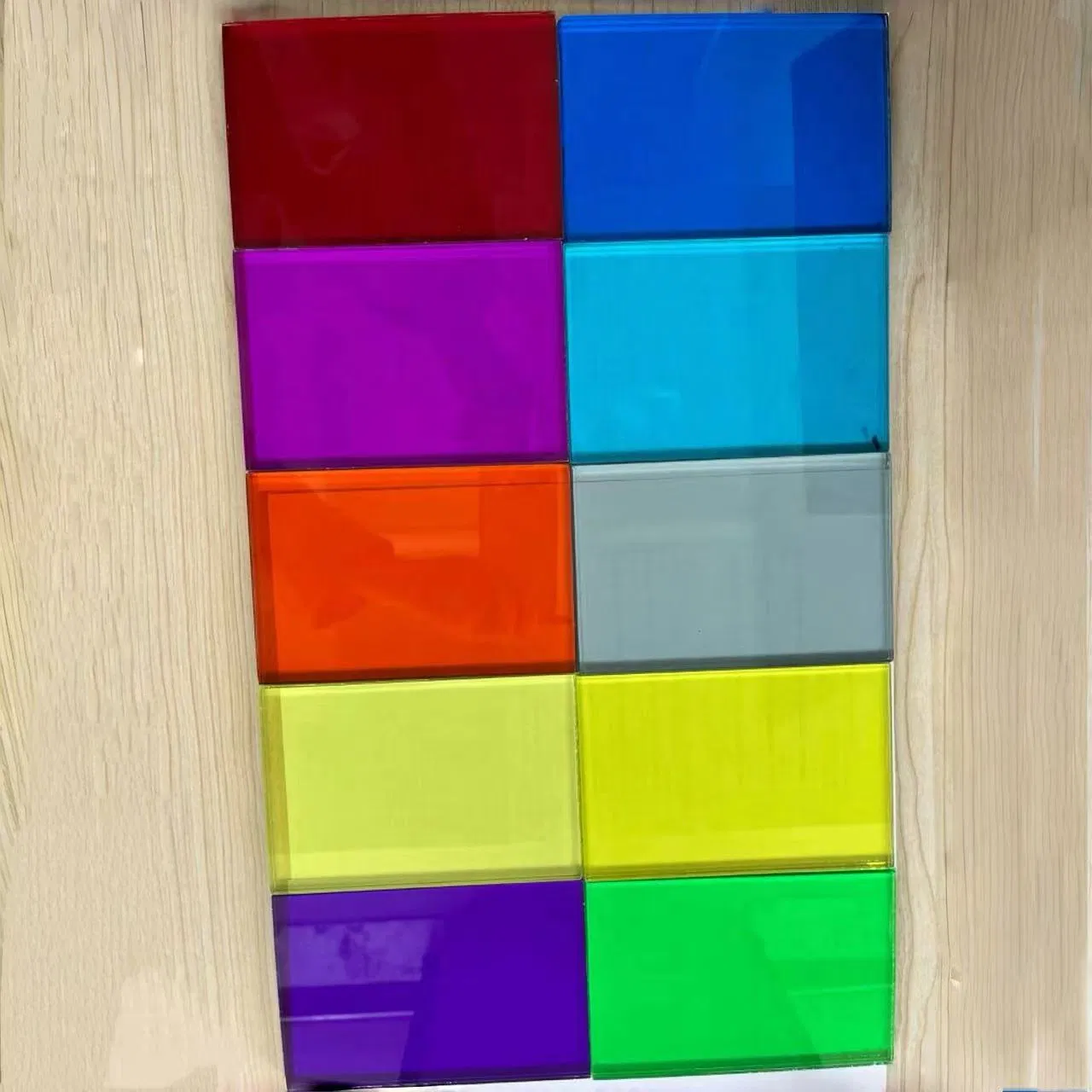 4mm, 5mm, 6mm Black/Grey/Green/Painted Glass for Interior Decoration