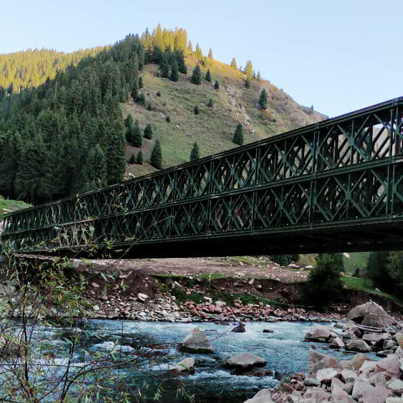 High Quality Reinforced Adaptable Bailey Bridge for Construction Projects