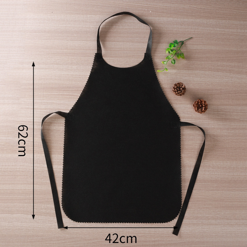 Disposable Non-Woven Apron Custom Logo and Color High Quality