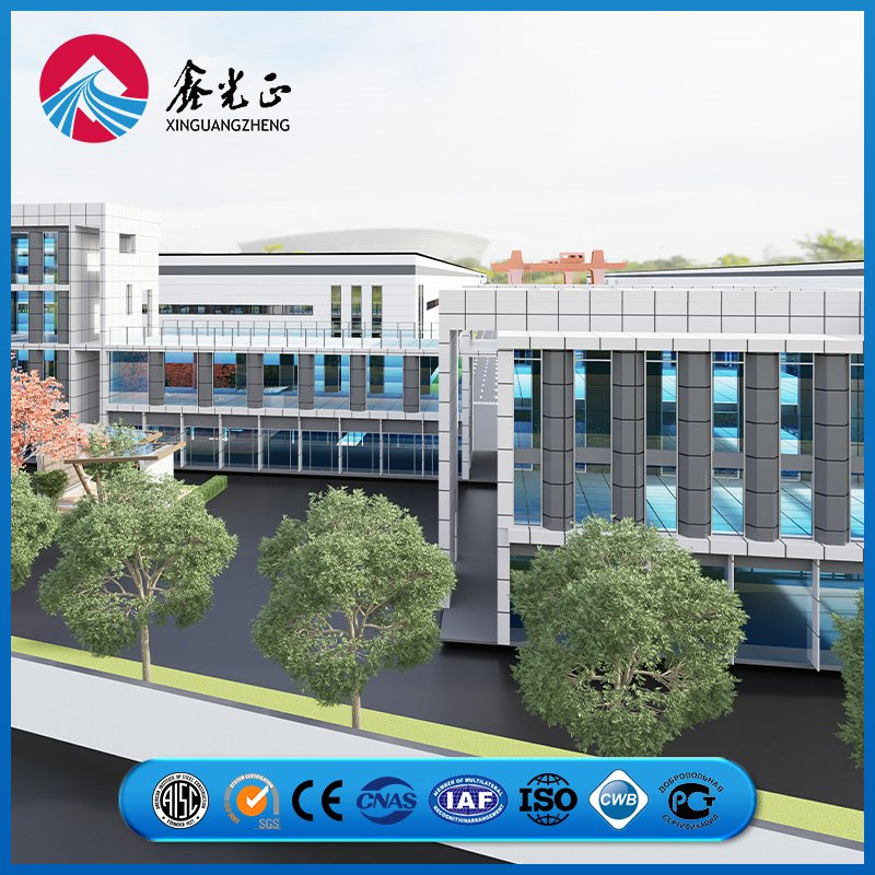 Advanced Structural Endurance Pipe Hanging Support Reinforcement Retention Unit Metal Prefab/Prefabricated Steel Structure Multi-Story/High-Rise Office Building