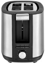 2 Slice Stainless Steel Multi Wide Slot Breakfast Bread Toaster