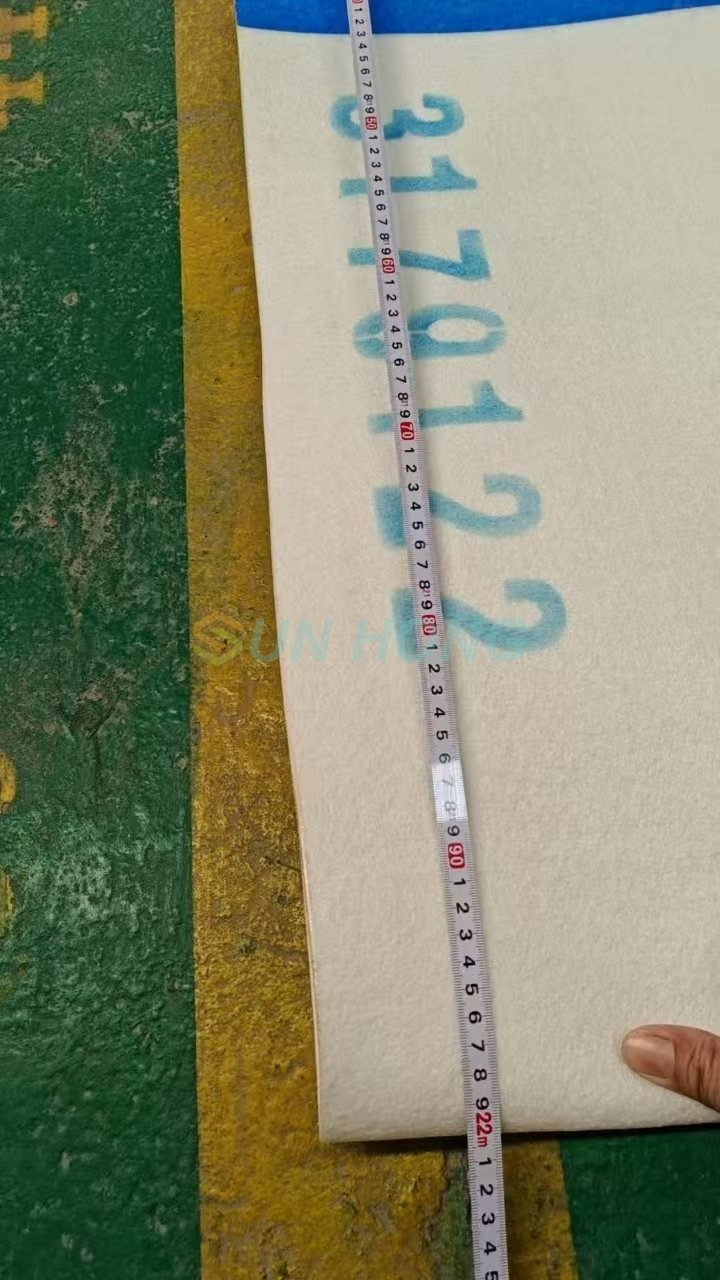 Asbestos Industrial Conveyor Transfer Felt Cement Tile Board Felt