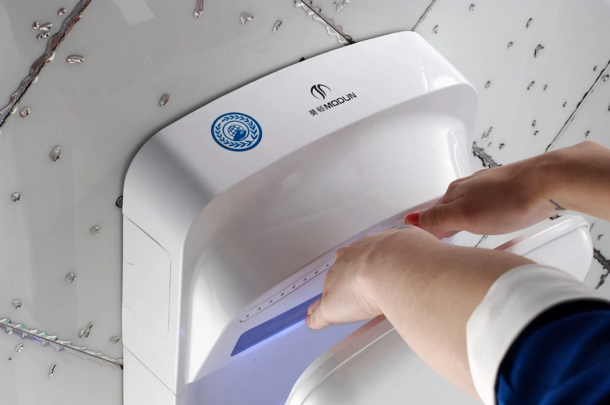 Modun Manufactur Electric ABS Automatic High Speed Jet Hand Dryer
