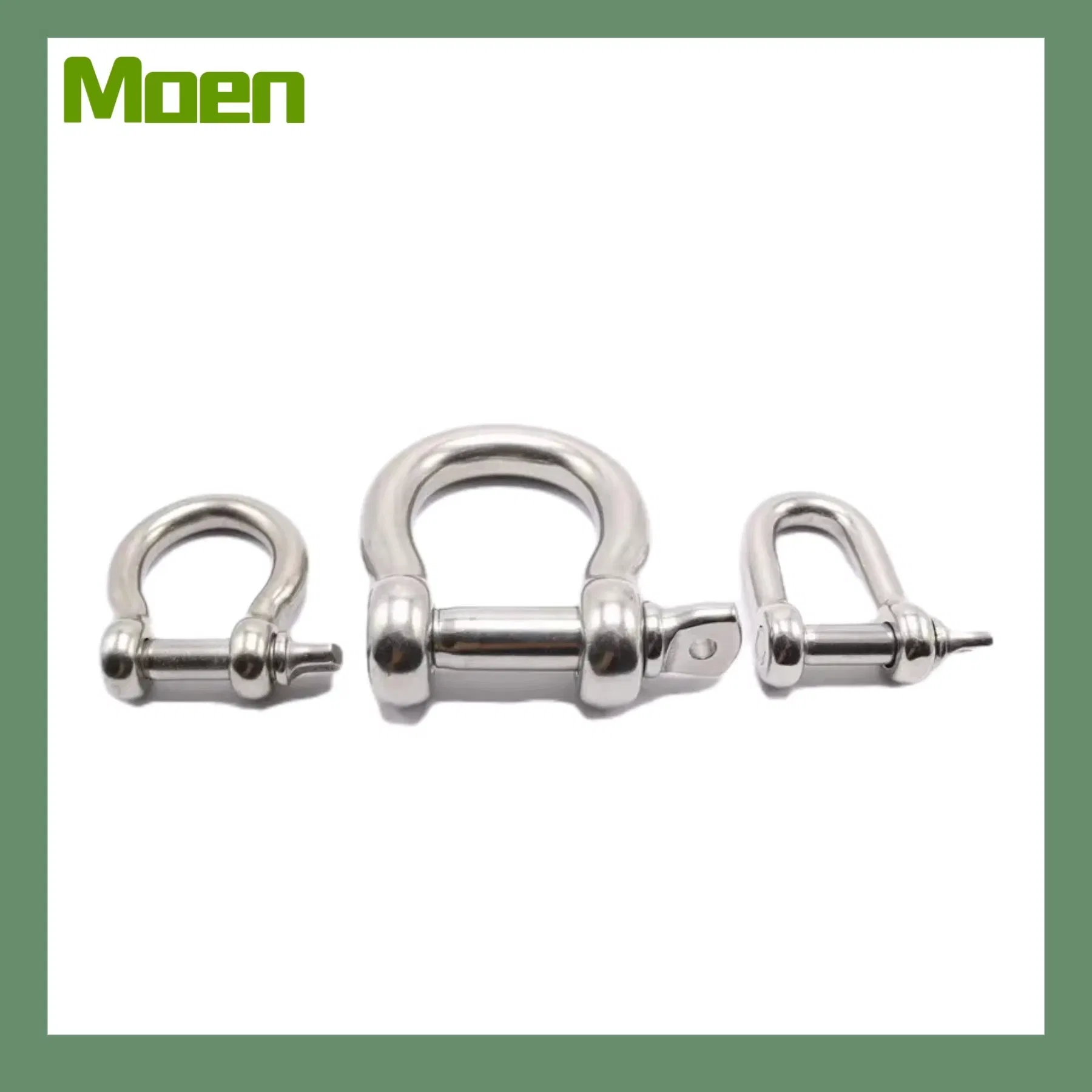Manufacturers Direct Selling Industry Galvanized D Shackle Steel for Mining