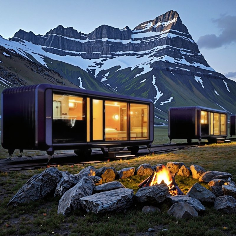 Steel Expandable Capsule House System Grow Your Space as Needed